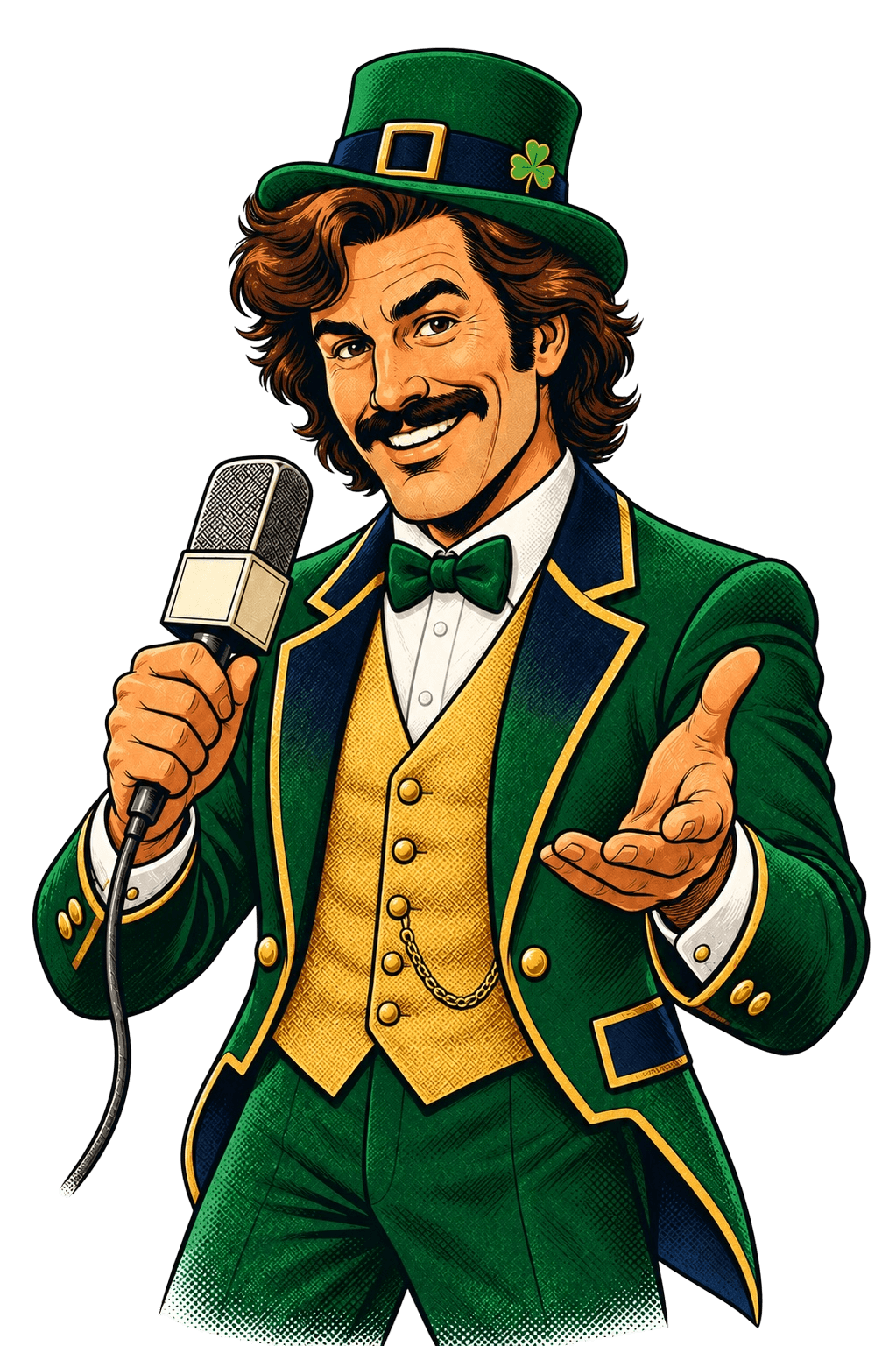 Irish Chuck, a fictional Beat Chuck host