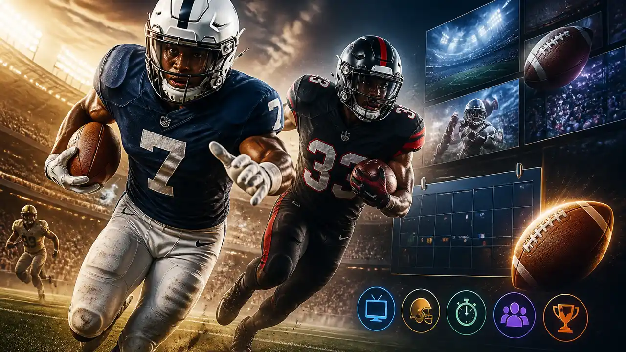 Football TV schedule: October 15–19, plus seven free challenges cover