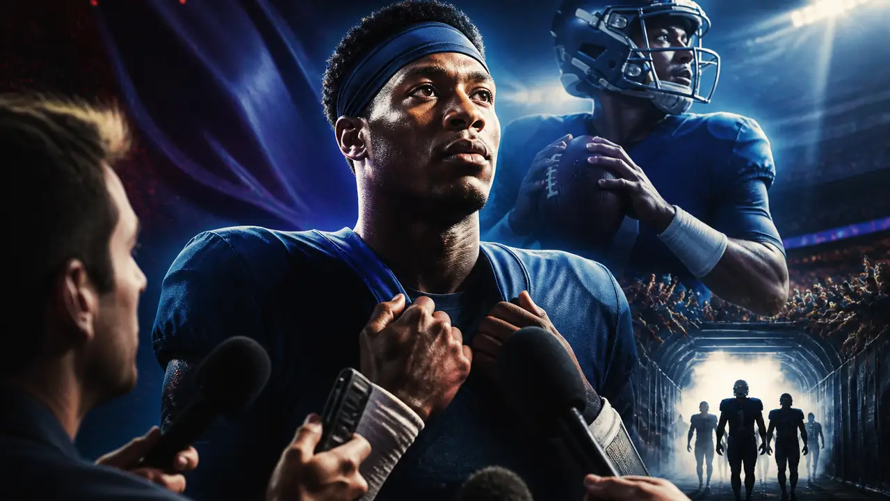 Jameis Winston framed the Giants transition with a memorable pregame answer cover
