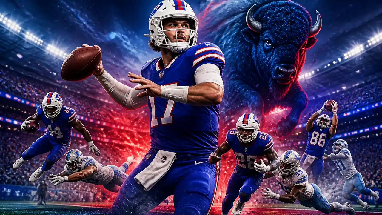 Josh Allen powers Bills past Lions 41-31 in new Highmark Stadium opener cover
