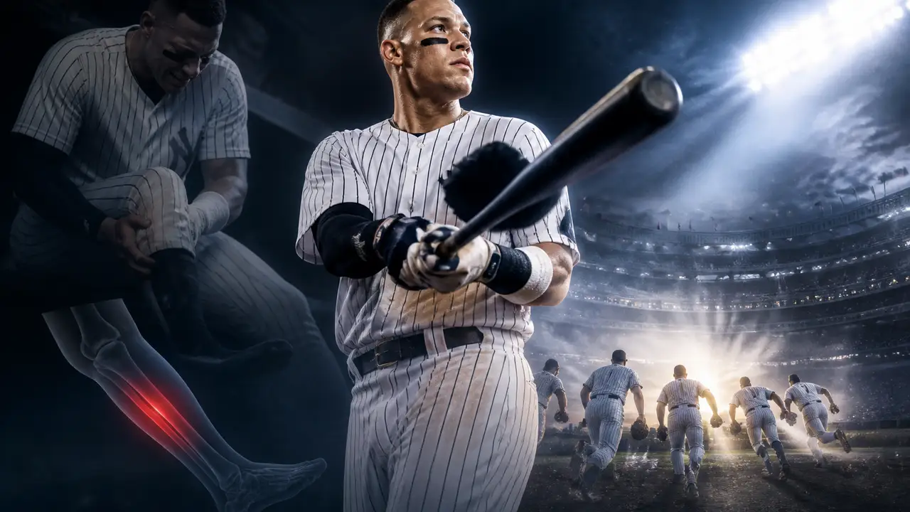 Judge left off Yankees’ ALDS roster as calf recovery continues cover