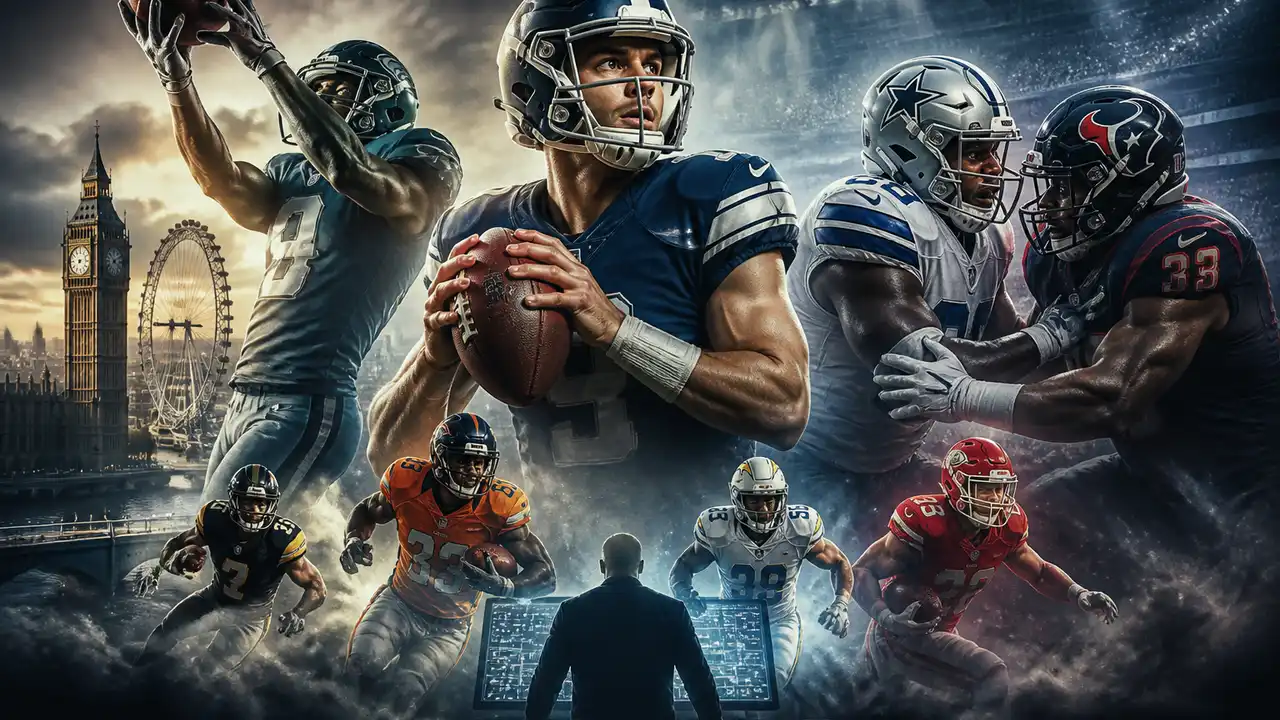 Sunday NFL Week 4: London receiver decisions, Cowboys–Texans and an unbeaten AFC West test cover