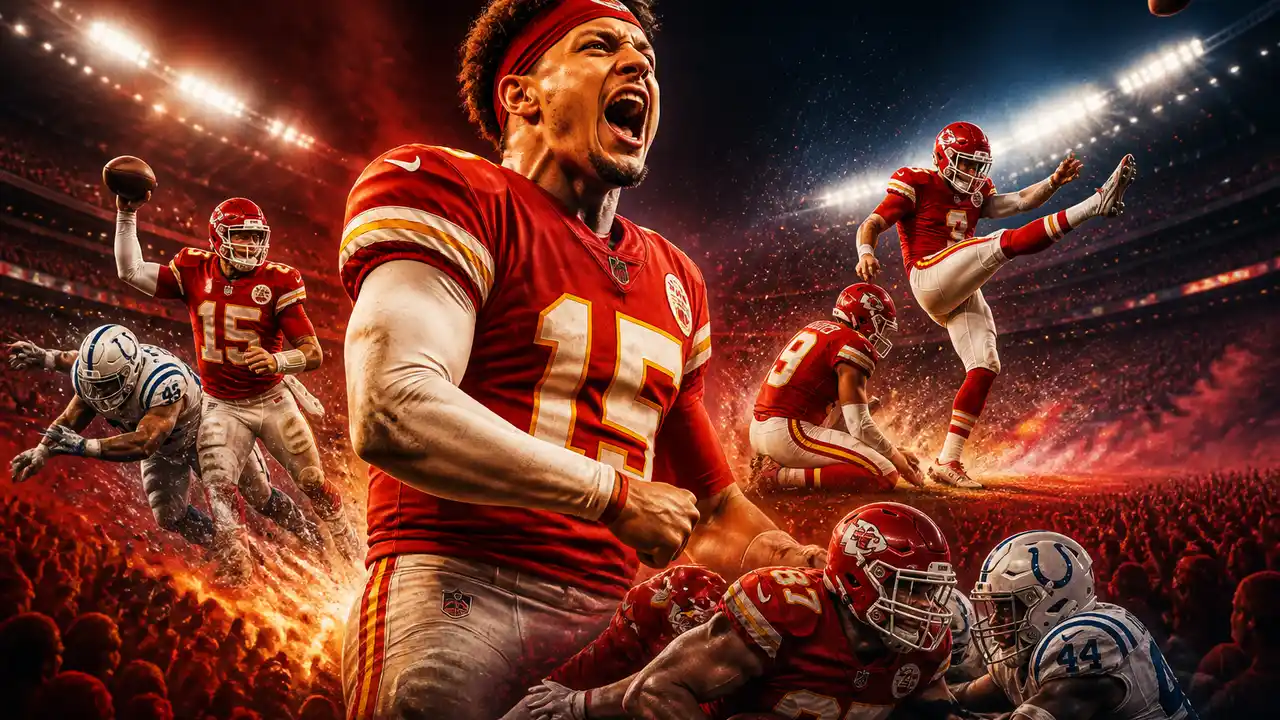 Chiefs rally past Colts 33-30 in overtime after Sunday night shootout cover