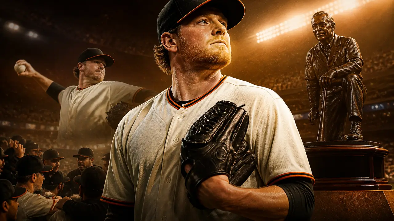 Logan Webb wins Giants’ Willie Mac Award after injury-shortened season cover