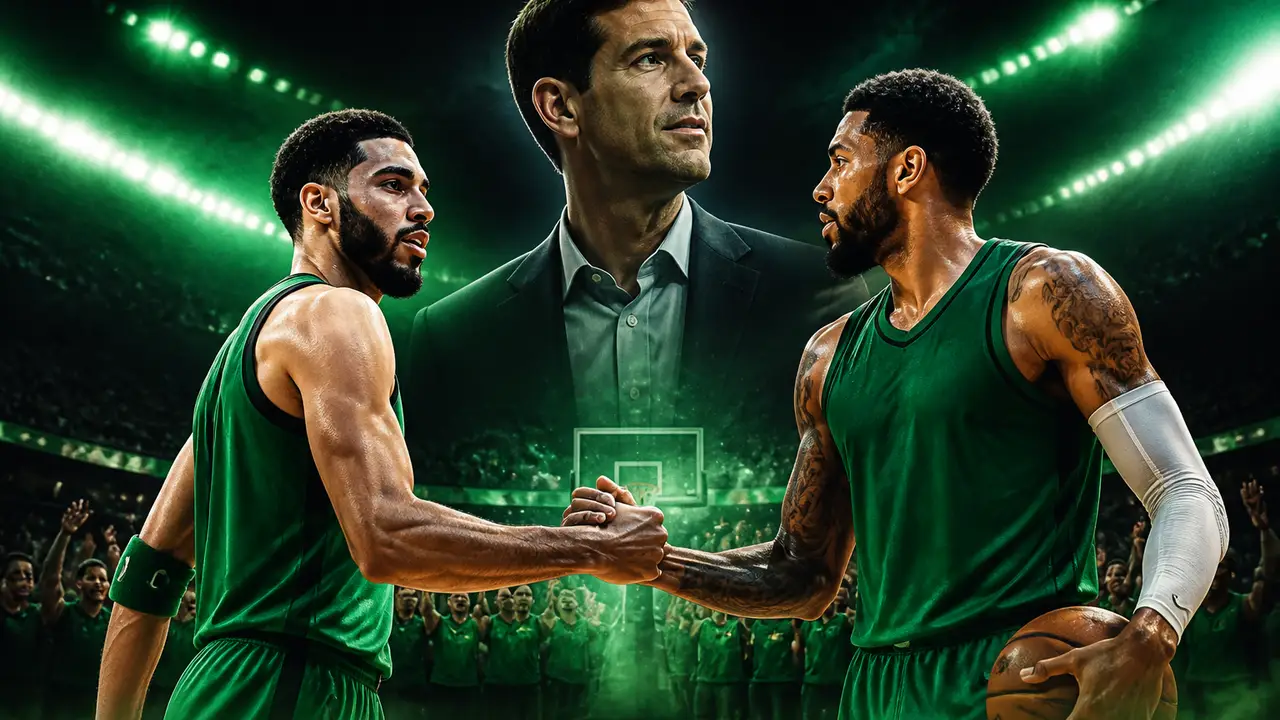 Celtics are healthy as Tatum and George begin first camp together cover