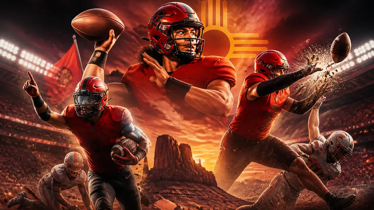 New Mexico forces five turnovers in 61–7 rout of UTEP cover