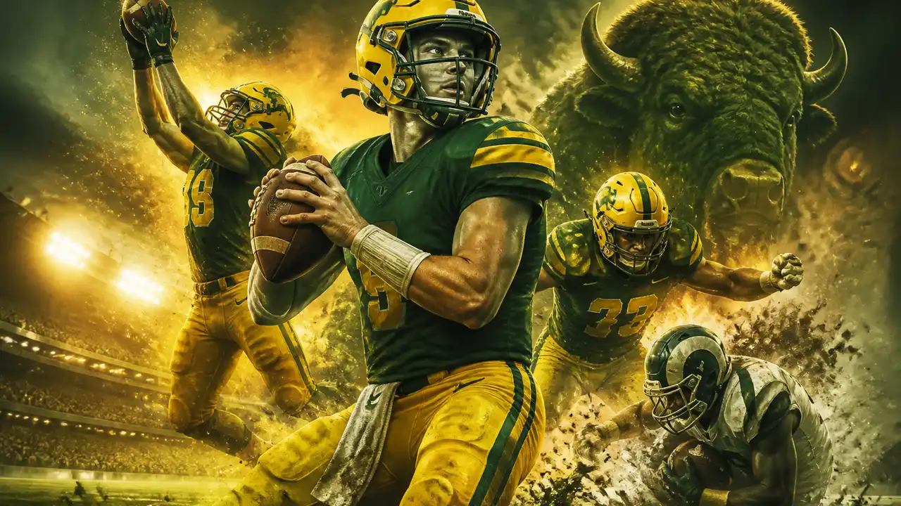 North Dakota State controls Sacramento State 31-10 with efficient passing and defense cover