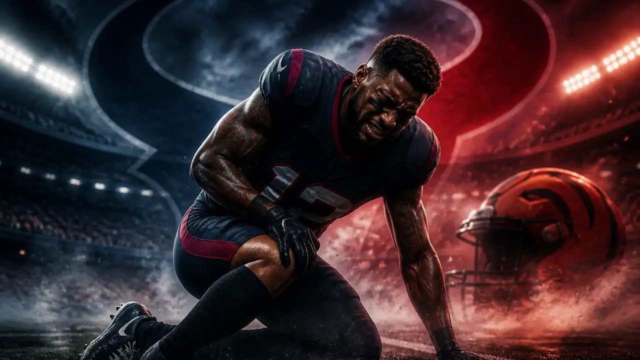 Nico Collins misses practice with hamstring injury and is in doubt for Texans-Bengals cover