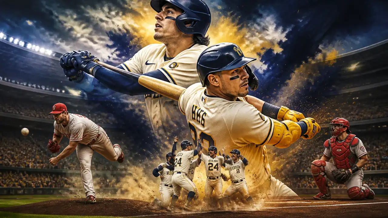 Turang and Yelich power Brewers past Phillies for 99th win cover