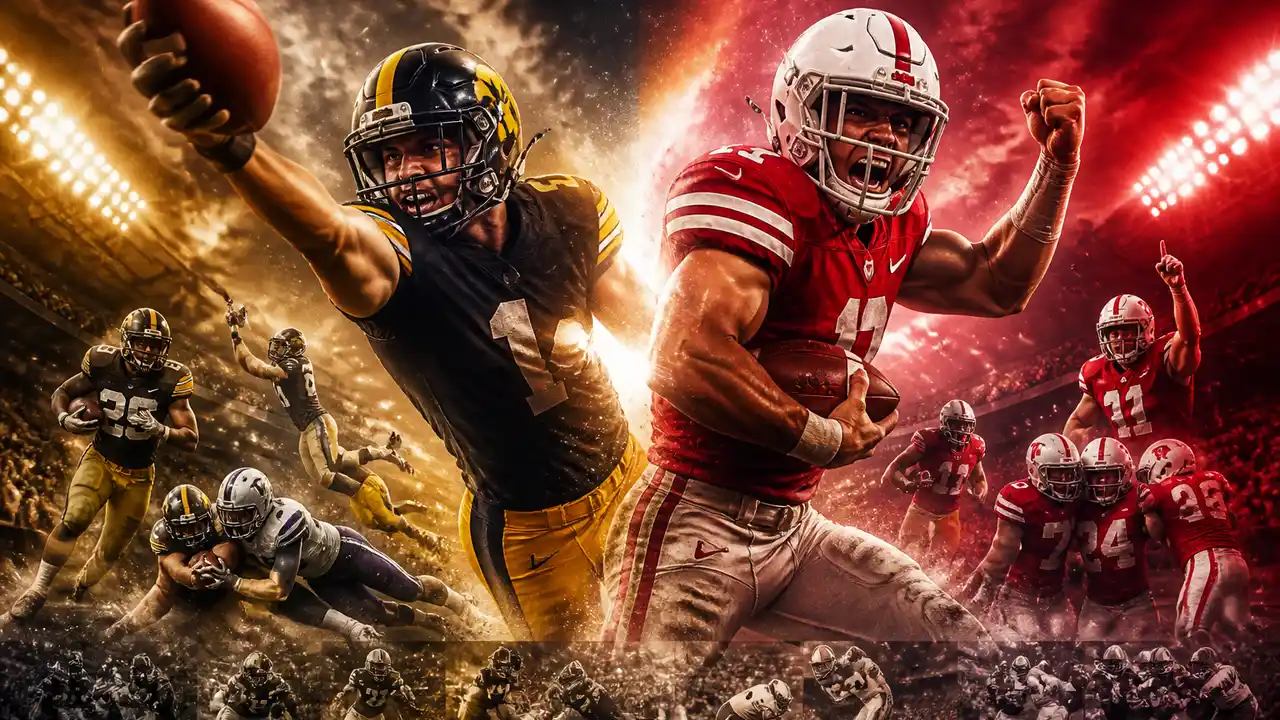 Iowa’s last-play win and Wisconsin’s rally lead Saturday afternoon college football cover
