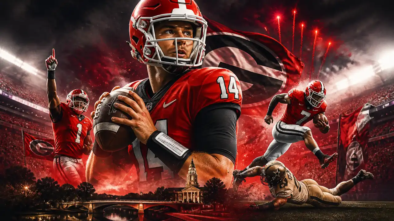 Stockton throws three touchdowns as Georgia shuts down Vanderbilt after halftime, 38–14 cover