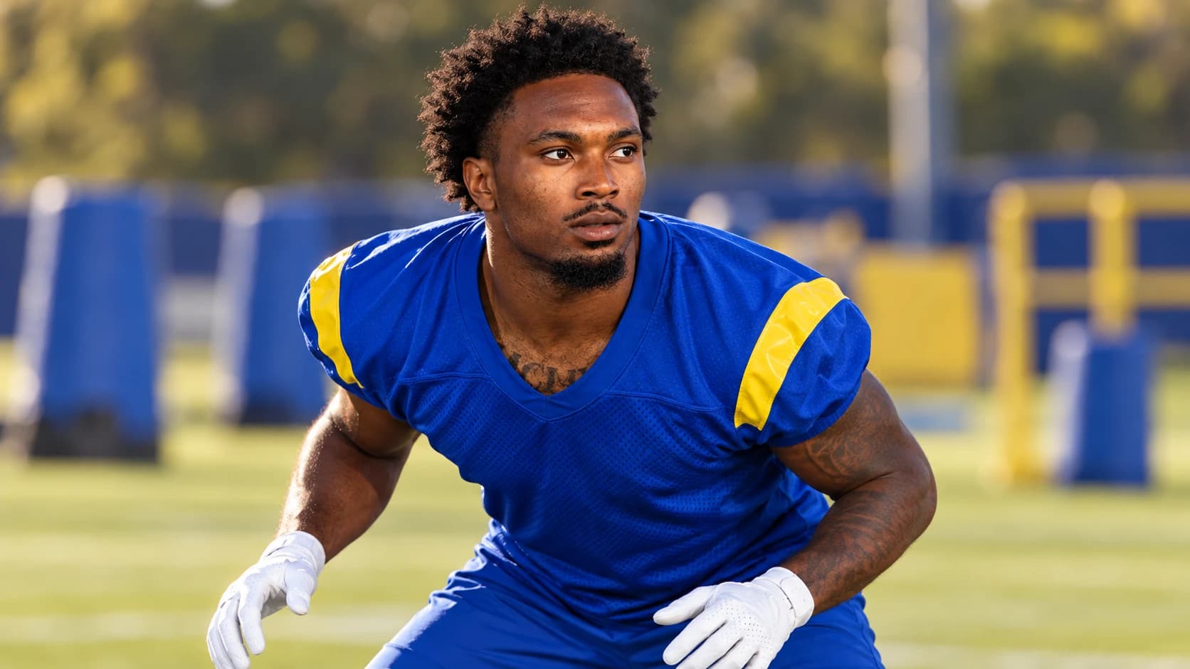 Kam Curl limited by ankle injury at Rams practice cover