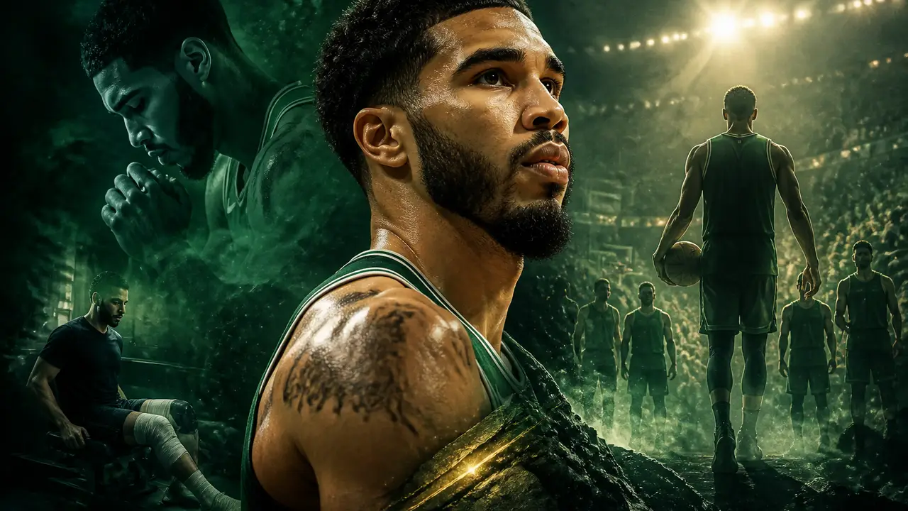 Jayson Tatum explains the mental test behind his Celtics Achilles comeback cover