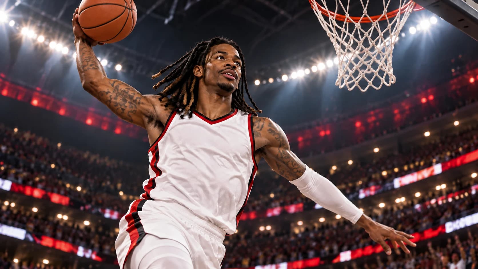 Henderson’s four threes and Morant’s passing pace Blazers past London, 119–66 cover