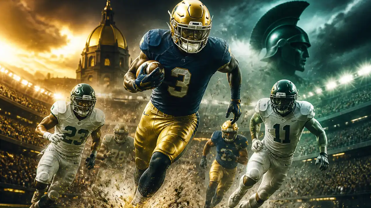 No. 3 Notre Dame hosts Michigan State in Saturday night test on NBC cover