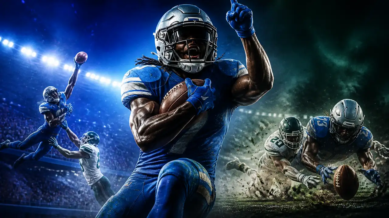 Gibbs scores three times as Lions survive Jets' fourth-quarter comeback 31-24 cover