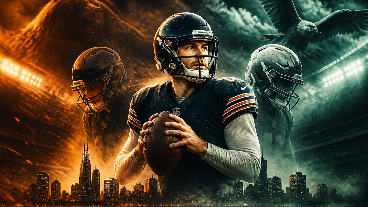 Bears rule Caleb Williams out for Eagles, list Tyson Bagent questionable cover
