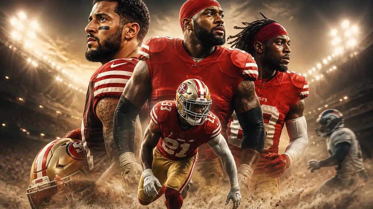 49ers monitor Evans, Trent Williams and Greenlaw before Denver game cover