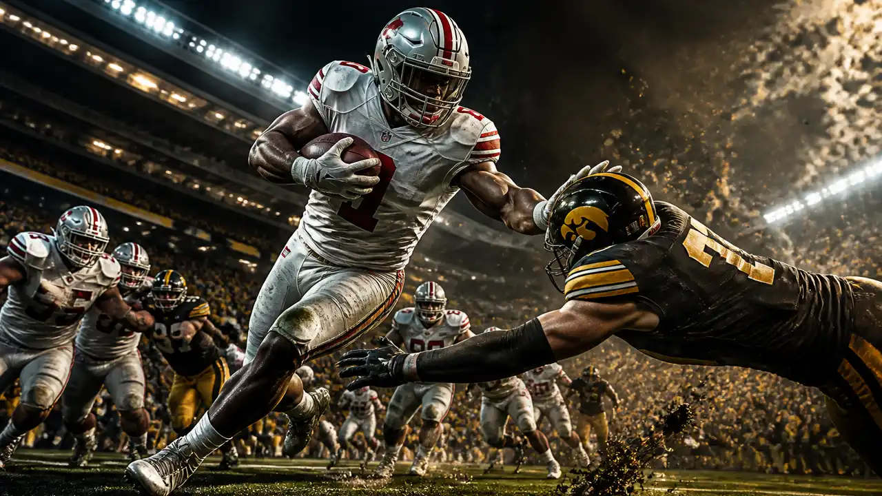 Eight third-down conversions helped Ohio State keep the ball at Iowa cover