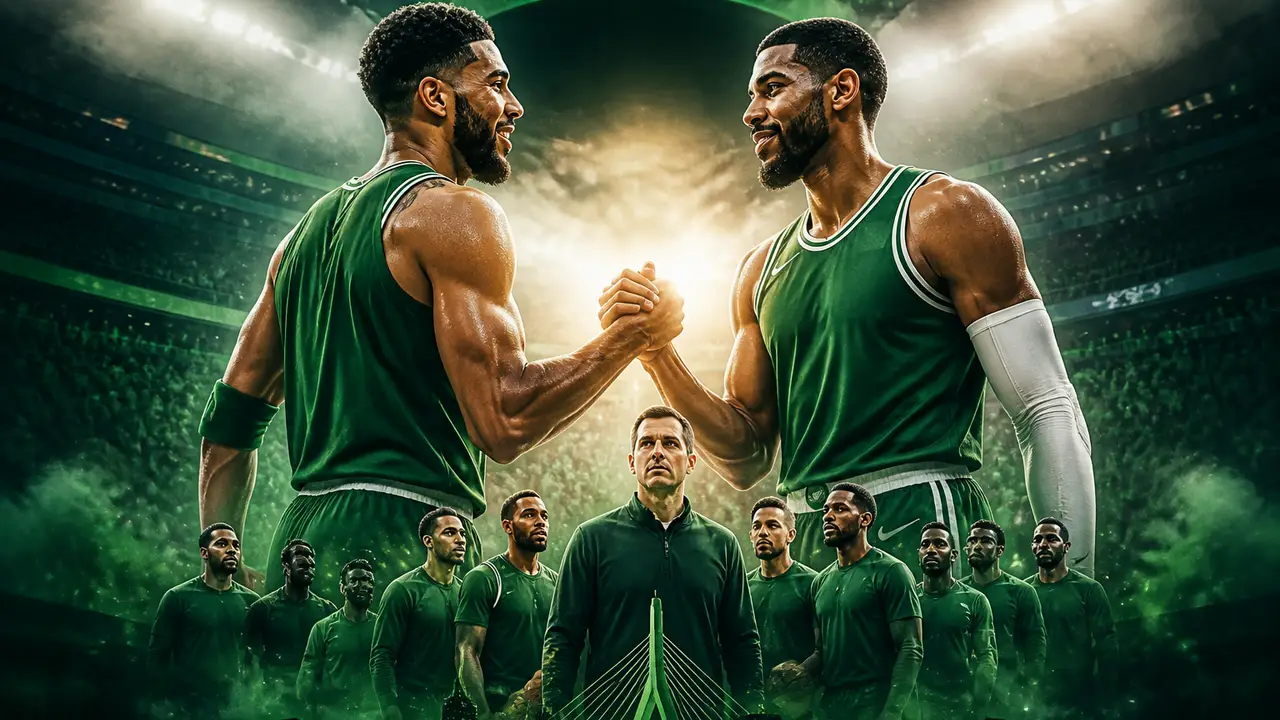 Celtics are healthy as Tatum and George begin first camp together cover