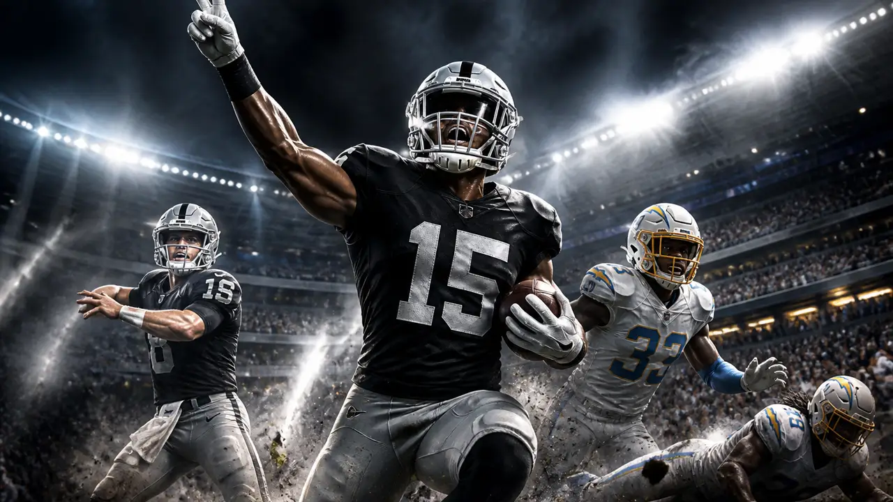 Cody White catches two touchdowns as Raiders beat Chargers 26-14 cover