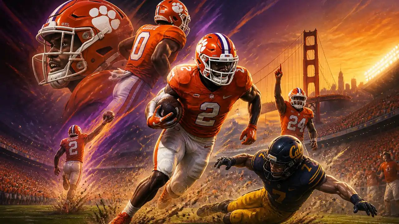 Wesco return, Davidson’s 159 yards carry Clemson past Cal 24-10 cover