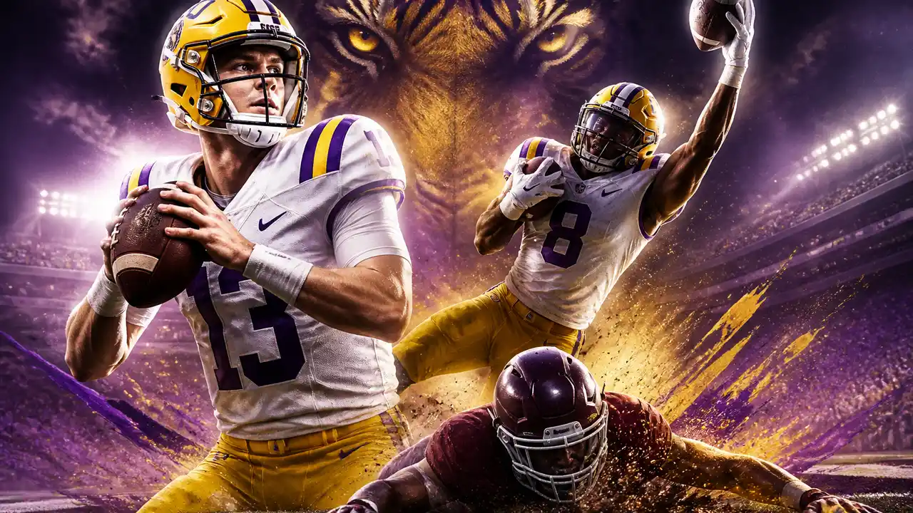 Leavitt, Harris power LSU past Texas A&M 35-6 cover