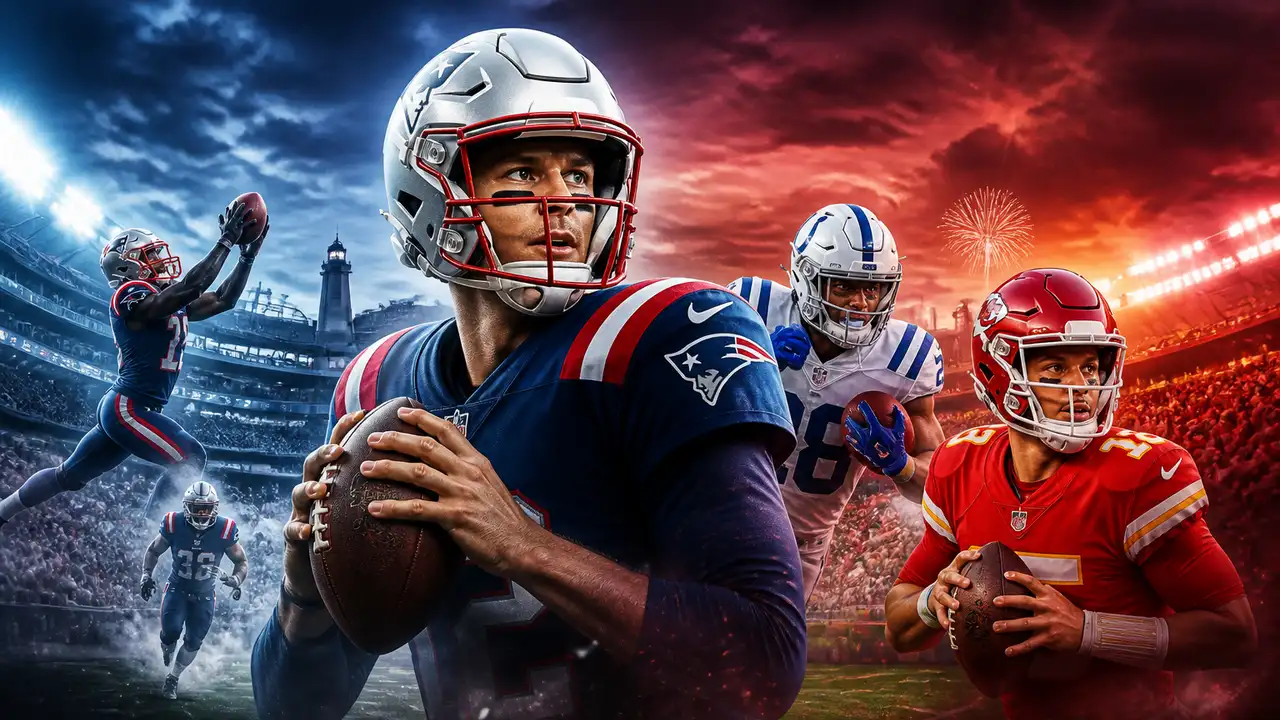 Sunday NFL Week 2 centers on Patriots home opener and Colts-Chiefs night test cover