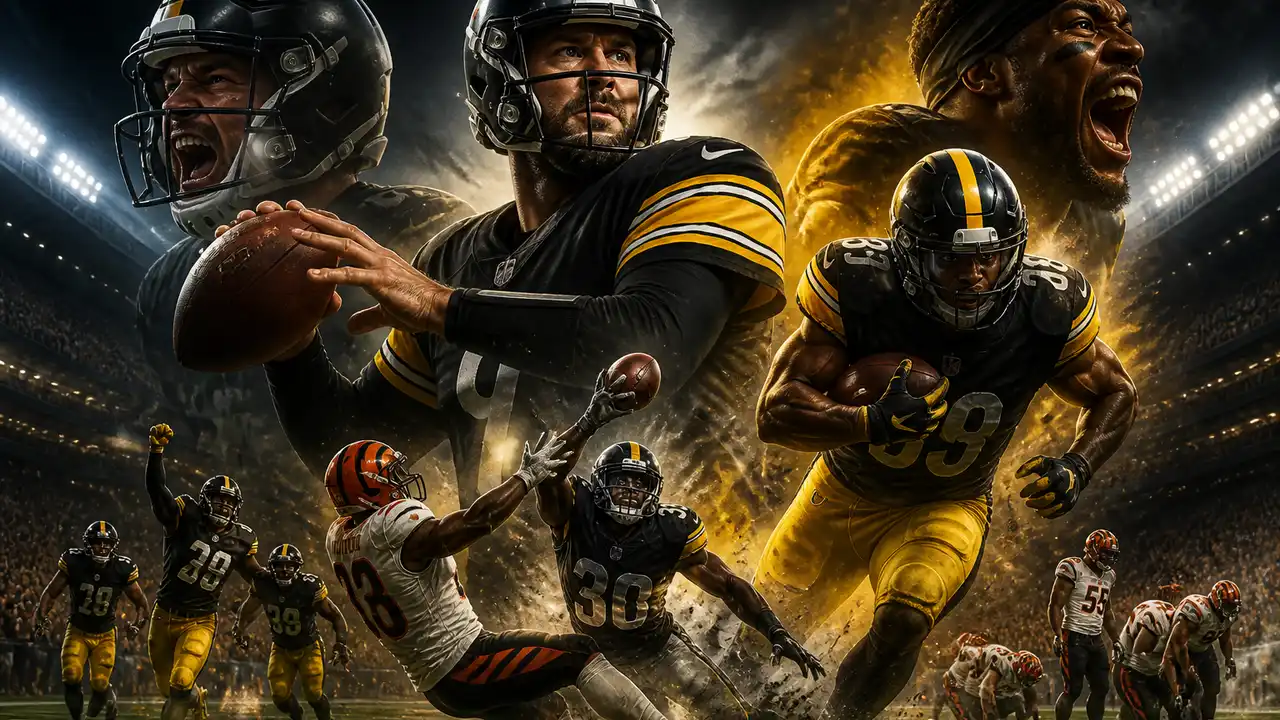 Harmon's strip-sack ends Bengals rally as Steelers win 30-27 cover