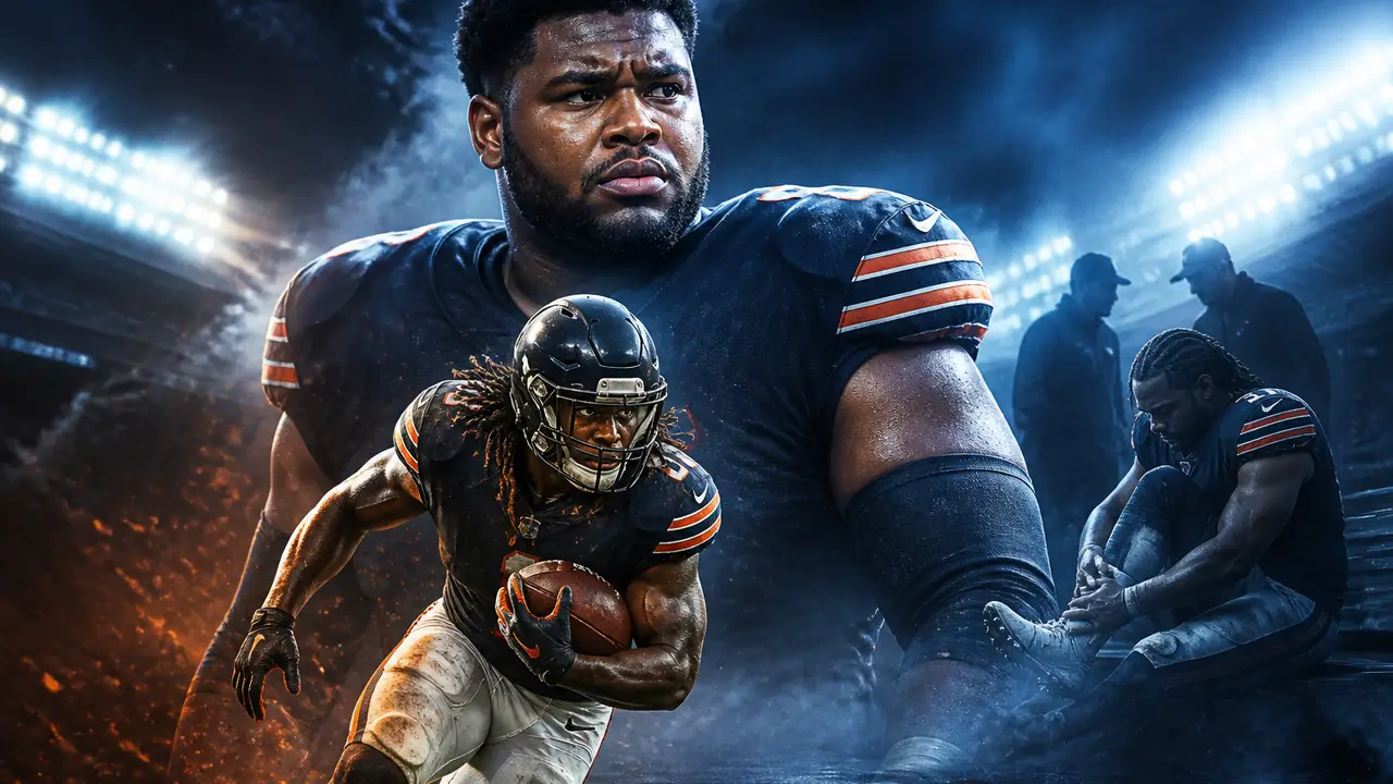 Darnell Wright misses Bears practice as Week 2 injury list grows cover