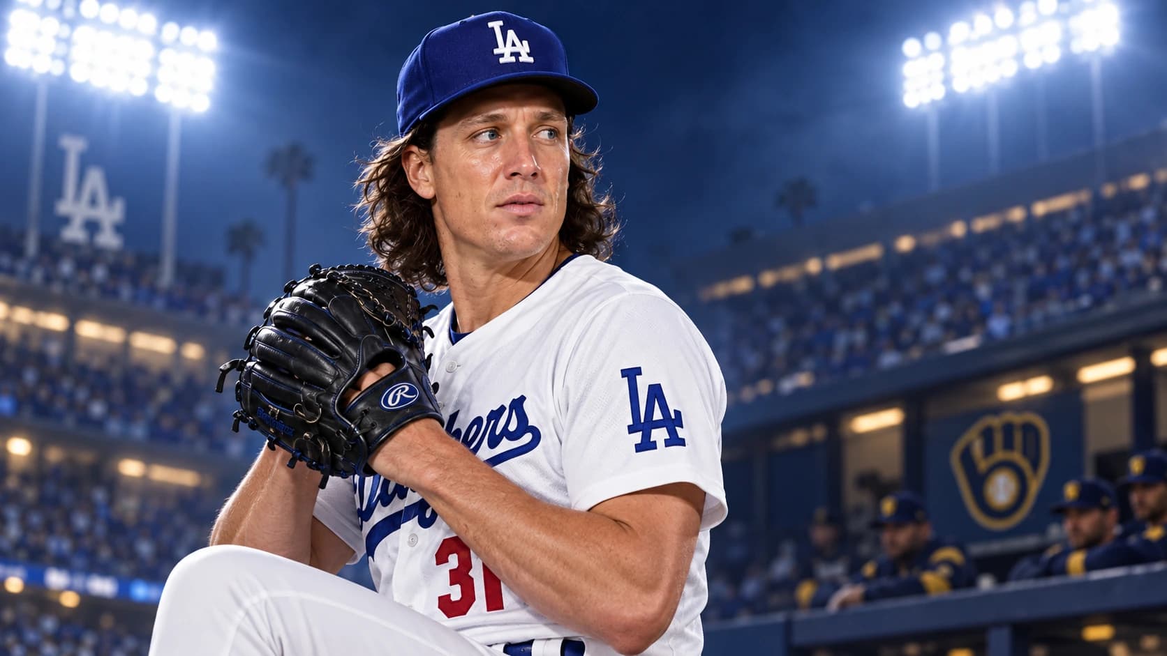 Glasnow faces elimination as Brewers plan bullpen game in NLCS Game 4 cover