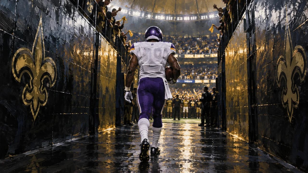Jones breaks fourth-quarter tie as Vikings beat Saints, 23-13, to reach 5-0 cover