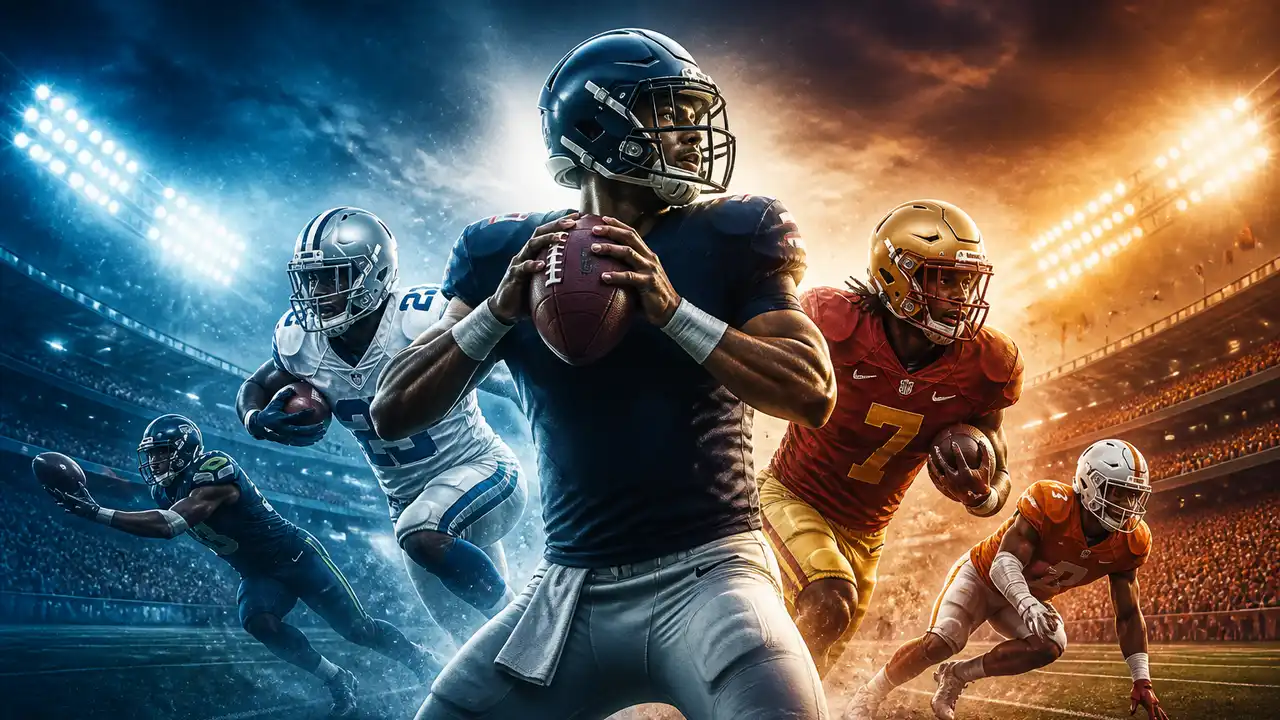 Football TV schedule: Sept. 17-21 kickoff times and channels cover