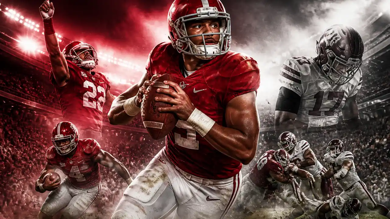 Russell accounts for four touchdowns as Alabama overwhelms Mississippi State 56–23 cover