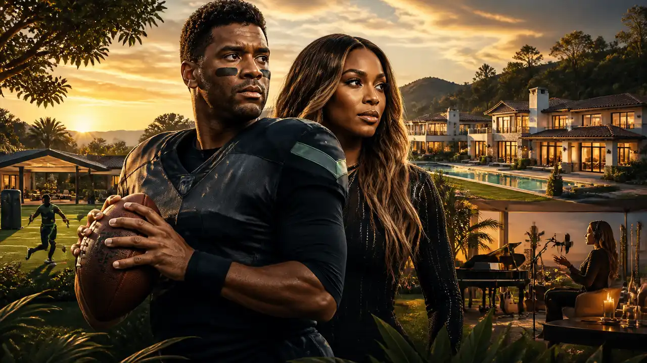 Russell Wilson and Ciara’s California estate gives music and sport their own spaces cover