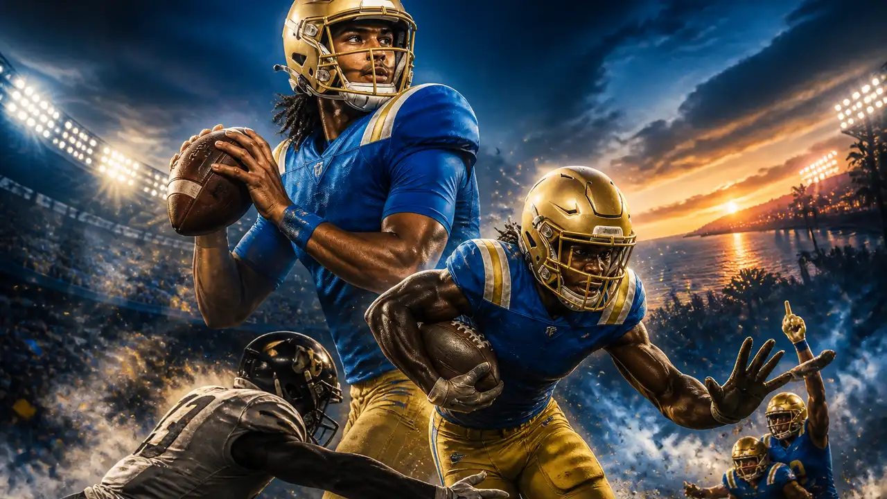 UCLA stays unbeaten with 52-38 win over Purdue in late West Coast finish cover