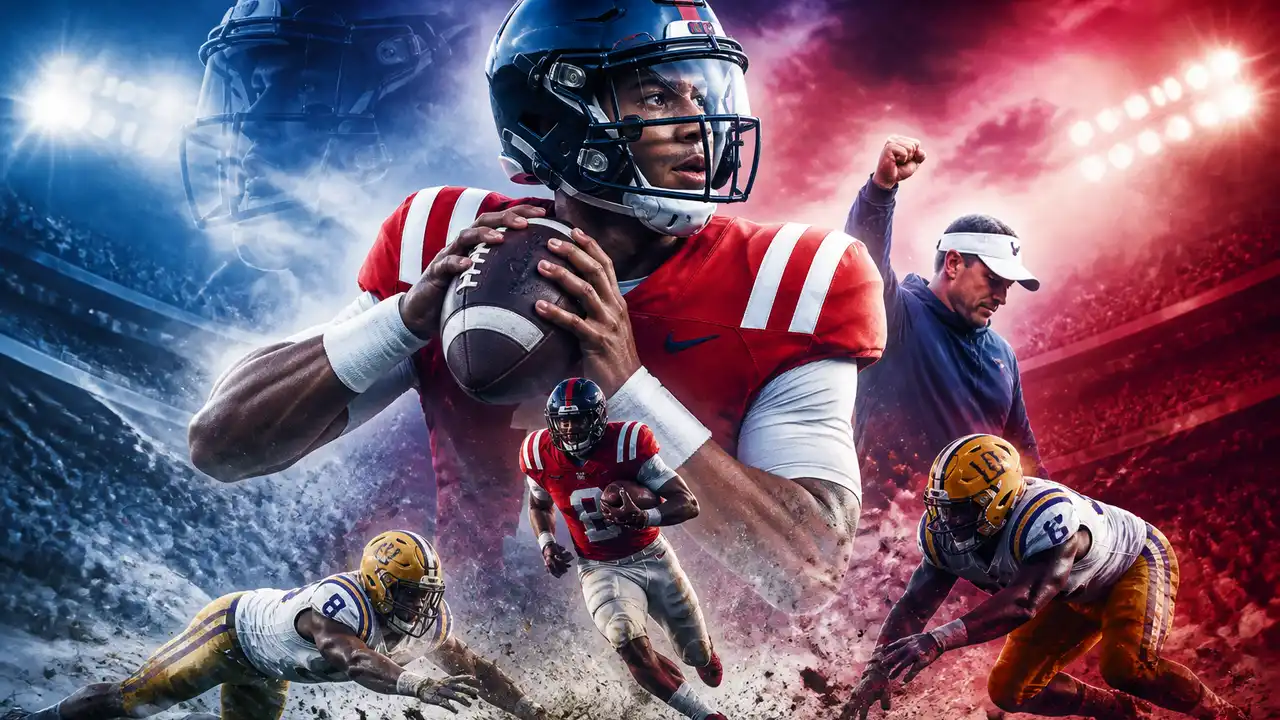 Ole Miss beats LSU 32-24 as Trinidad Chambliss delivers in Lane Kiffin return cover