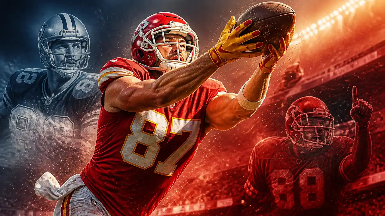 Travis Kelce passes Jason Witten with 59-yard catch in Chiefs opener cover