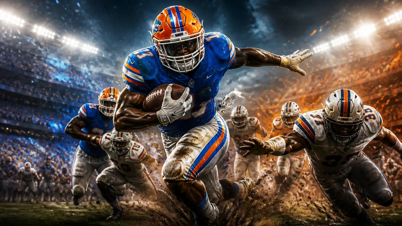 Florida edges Auburn 44-39 as Jadan Baugh rushes for three touchdowns cover