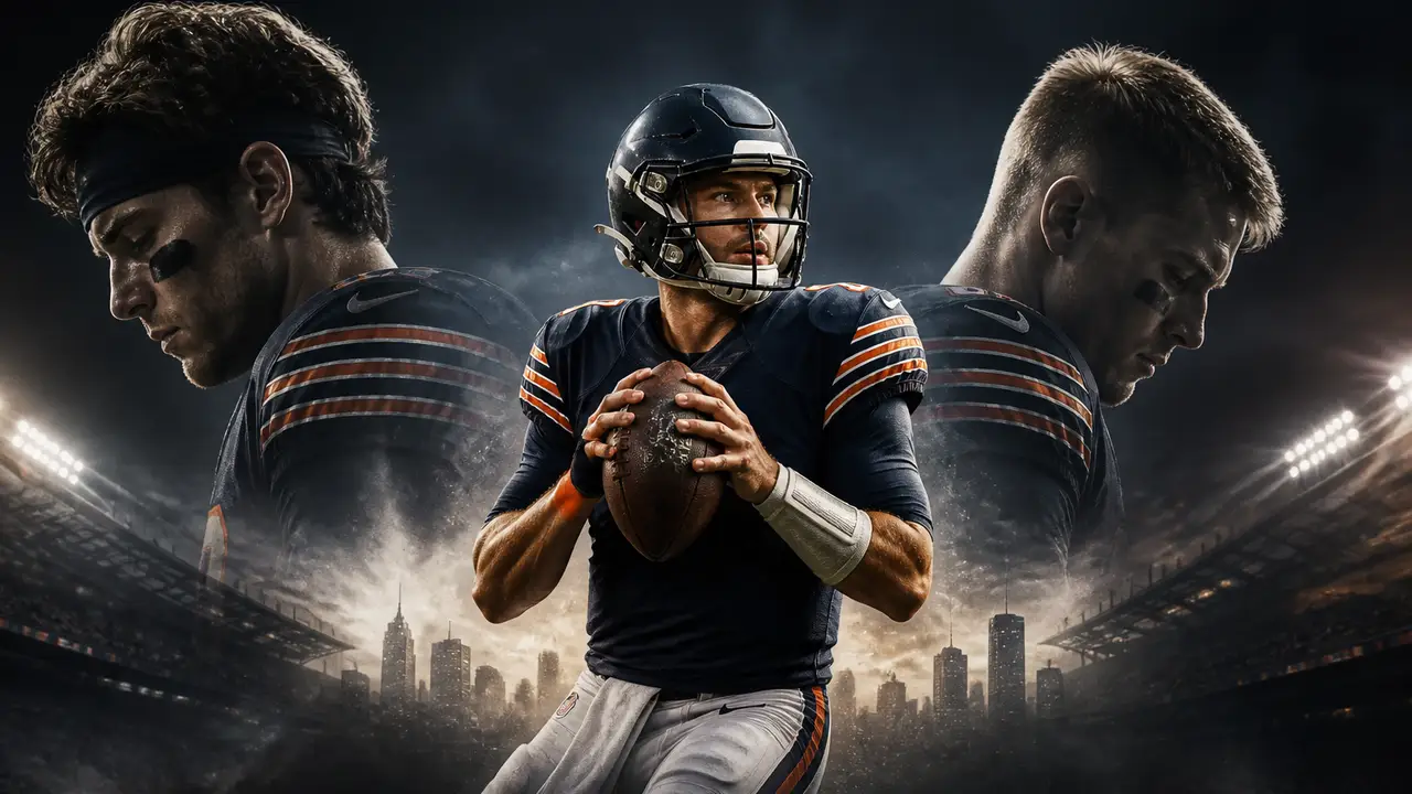 Bears list Williams and Bagent as nonparticipants in first Eagles injury report cover
