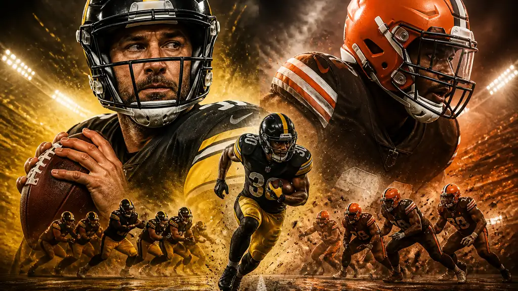 Steelers–Browns tonight: Ramsey active as Warren leads backfield cover