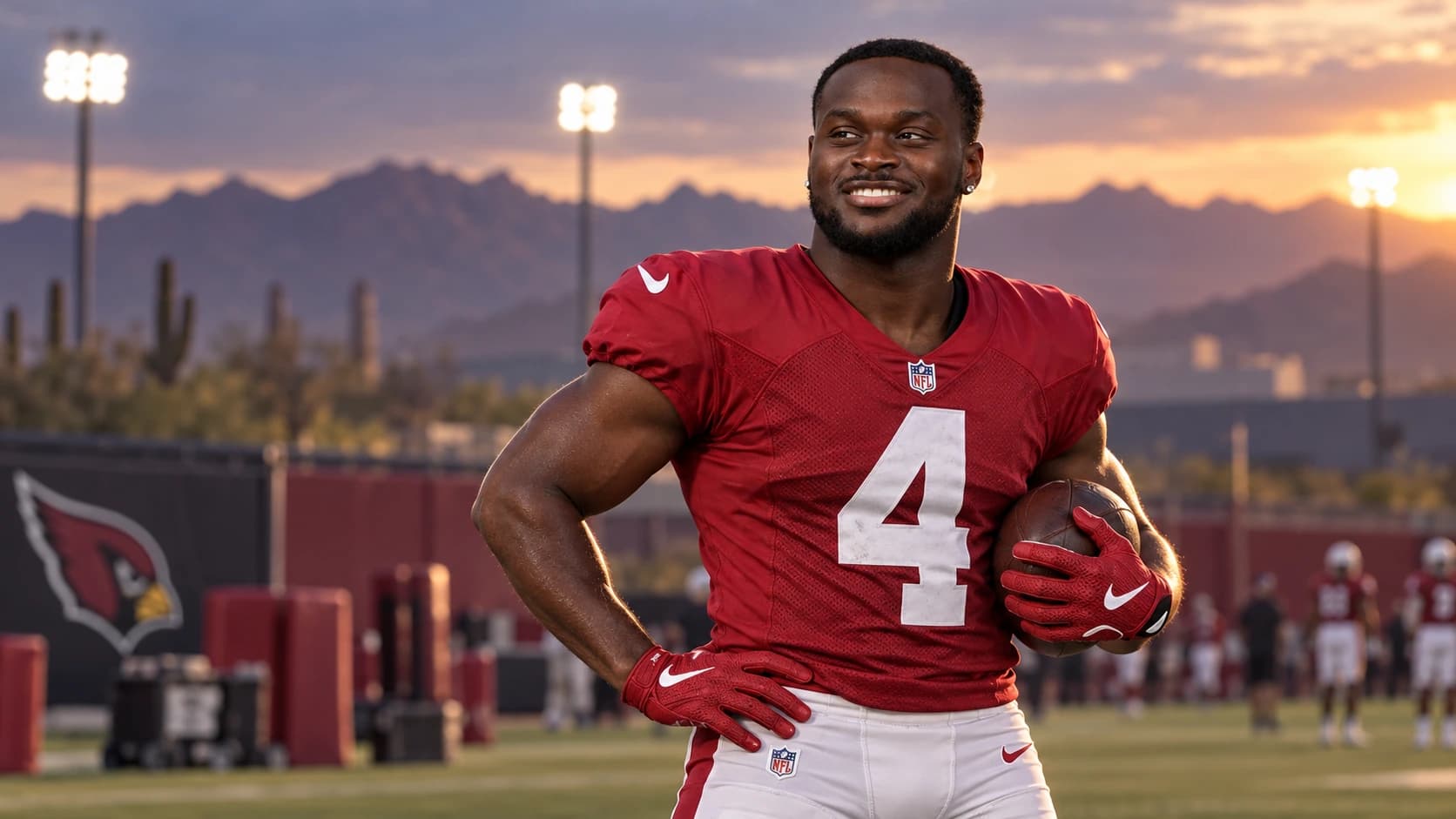 Cardinals rest Jeremiyah Love as left-ankle issue leaves Sunday status open cover