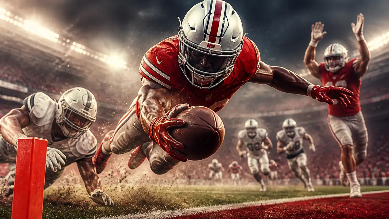 Devin McCuin’s opening touchdown keeps Ohio State’s other receivers in the picture cover