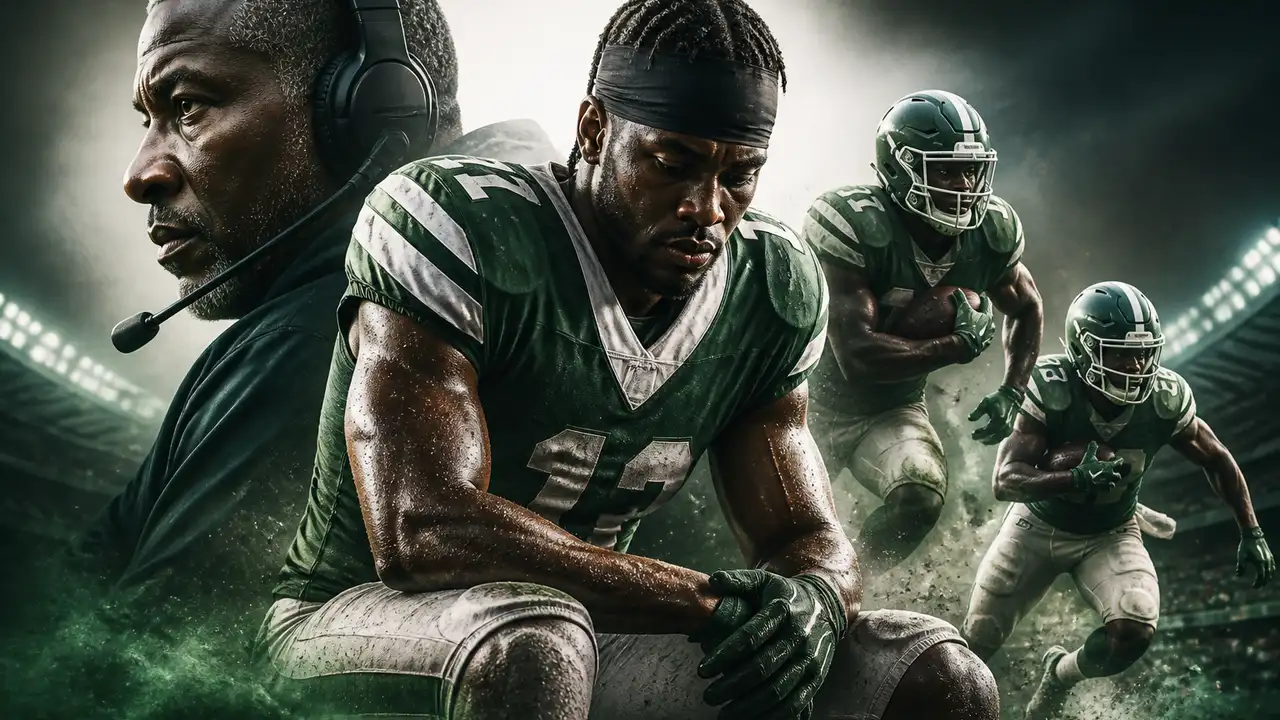 Hall ruled out as Jets replace four offensive starters for Chicago cover
