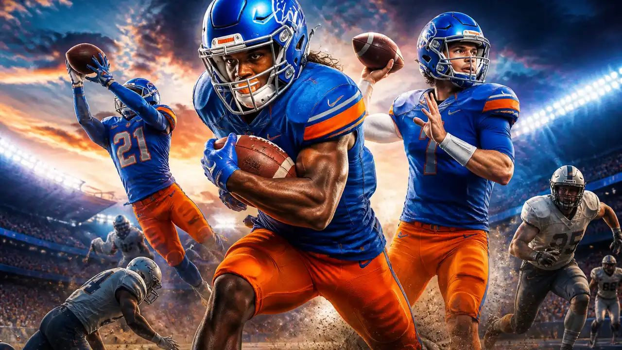 Riley and Madsen lead Boise State past Utah State 37–18 cover