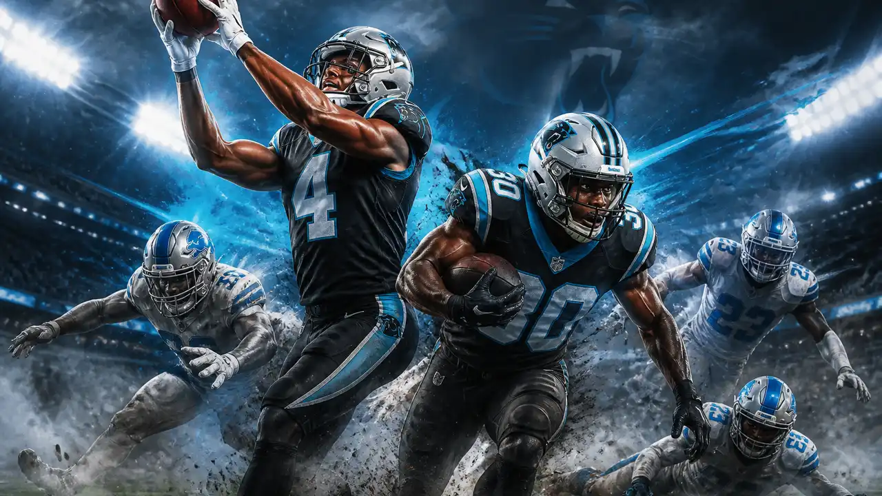 McMillan and Hubbard lead Panthers past Lions 32–26 cover
