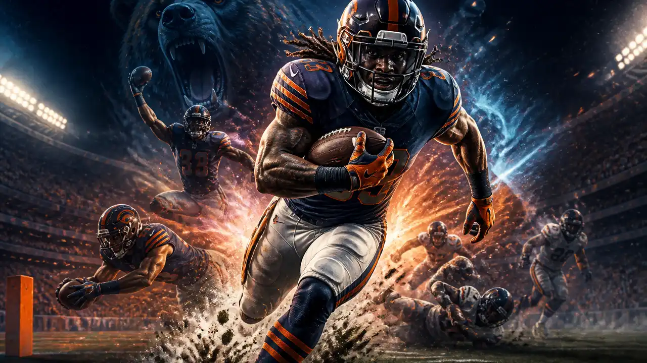 D’Andre Swift earns NFC Offensive Player of the Week after Bears’ record-setting opener cover