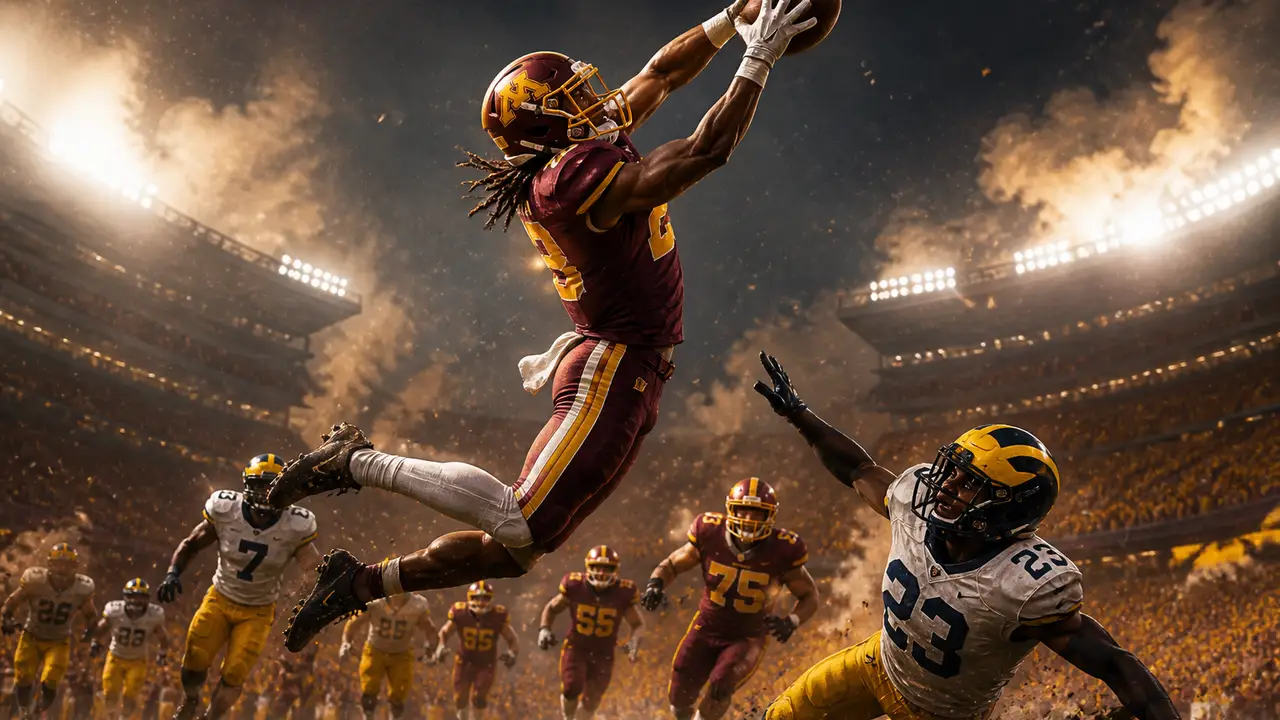Minnesota turns second-half takeaways into a 20–14 Jug win over Michigan cover