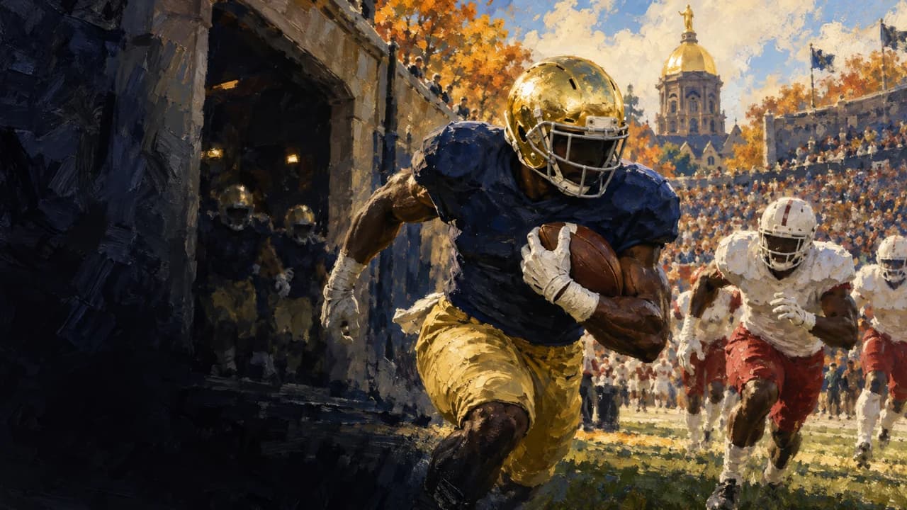 Walton’s 97-yard touchdown leads Notre Dame’s 58-7 rout of Stanford cover