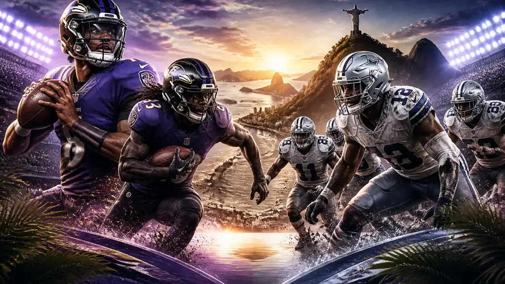 Ravens-Cowboys in Rio puts Dallas' run defense to a Sunday test cover